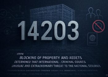 Trump Govt Order 56 – Sanctioning the Worldwide Prison Court docket | Coverage Precision Podcast