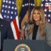 President Trump and first girl Melania Trump introduce new govt order
