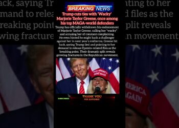 Trump cuts ties with ‘Wacky’ Marjorie Taylor Greene, as soon as amongst his high MAGA-world defenders