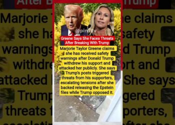 Greene Says She Faces Threats After Breaking With Trump #breakingnews