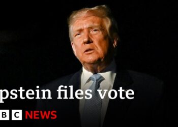 Donald Trump urges Republicans to vote to launch Epstein recordsdata | BBC Information