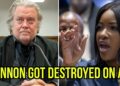Steve Bannon MOCKED Jasmine Crockett's Background   She DESTROYED Him with Info