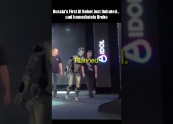 Russia’s Robotic Rival to Tesla Simply Face-Planted on Stage