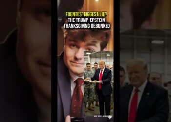 Did Fuentes Simply Fall for the Trump Epstein CONSPIRACY? (The Thanksgiving Lie)
