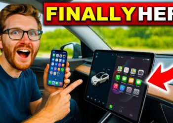 Tesla's BIGGEST Replace Lastly Provides CarPlay!