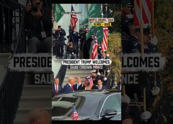 President Trump Welcomes Saudi Crown Prince