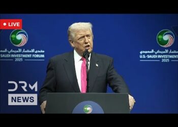 LIVE: Trump, Elon Musk, and Jensen Huang Communicate at US-Saudi Enterprise Discussion board