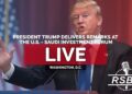 LIVE REPLAY: President Trump Delivers Remarks on the U.S. – Saudi Funding Discussion board – 11/19/25