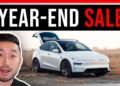 Tesla “Mannequin Y Finish of Yr Sale”