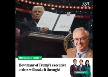 Morning Shot: What number of of Trump's government orders will make it by means of?