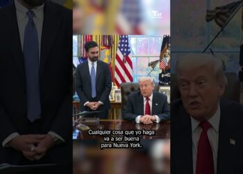 El presidente Donald Trump recibe al alcalde electo de NYC Zohran Mamdani en la Casa Blanca  #nyc