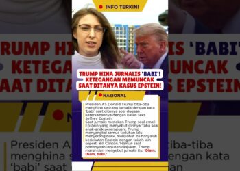 🟢Ditanya Soal Electronic mail Epstein, Trump Meledak dan Semprot Wartawan #trump #putin #shorts