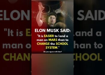 Elon Musk says altering the college system is tougher than reaching Mars. Do you agree with him.