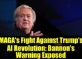 MAGA's Combat Towards Trump's AI Revolution: Bannon's Warning Uncovered