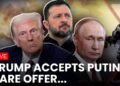 Trump Indicators Orders LIVE: Trump Accepts Putin's Provide; US To Ditch Zelensky? | NewsX World