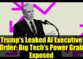 Trump's Leaked AI Govt Order: Large Tech's Energy Seize Uncovered