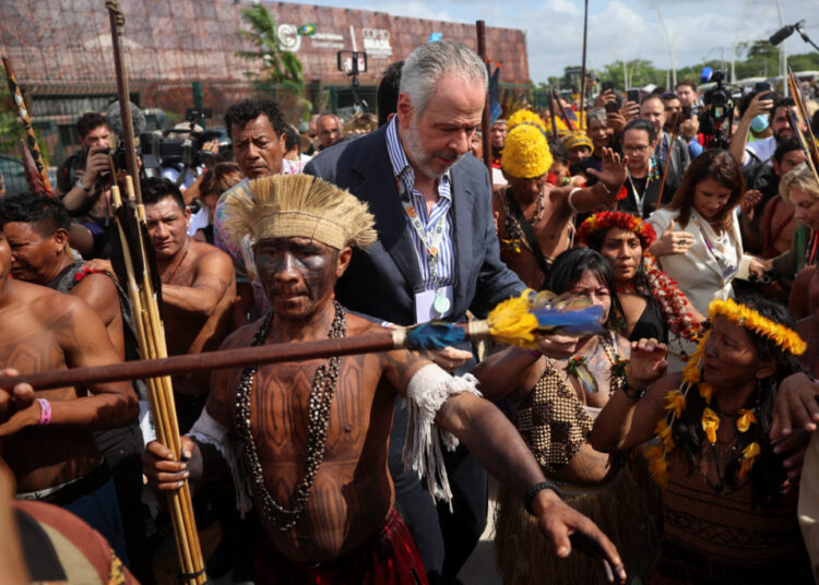‘Nobody enters, nobody leaves.’ Protesters block major entrance to COP30 local weather talks in Brazil