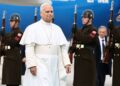 Pope Leo marks Thanksgiving with pumpkin pie as he lands in Turkey on first abroad journey