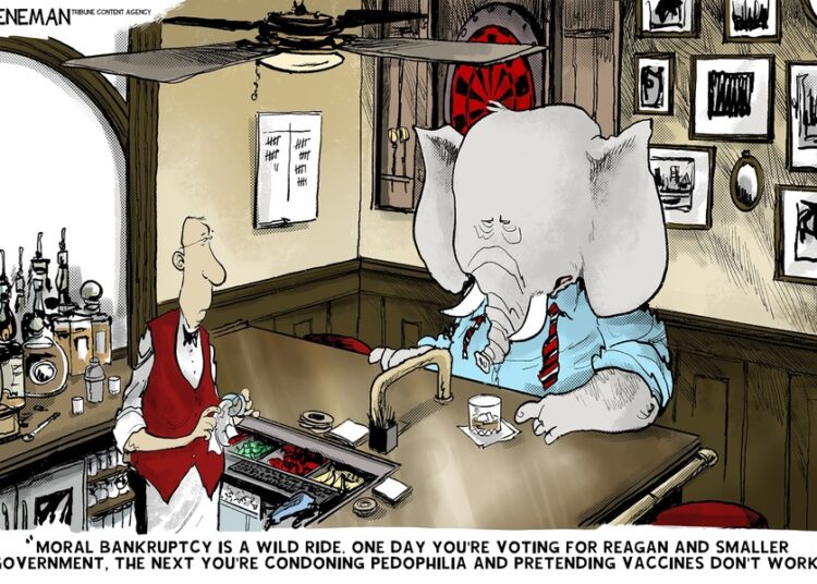 Cartoon: Ethical chapter is a wild journey – Each day Kos