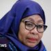 Samia Suluhu Hassan wins 98% of vote amid unrest Samia Suluhu Hassan wins 98% of vote amid unrest