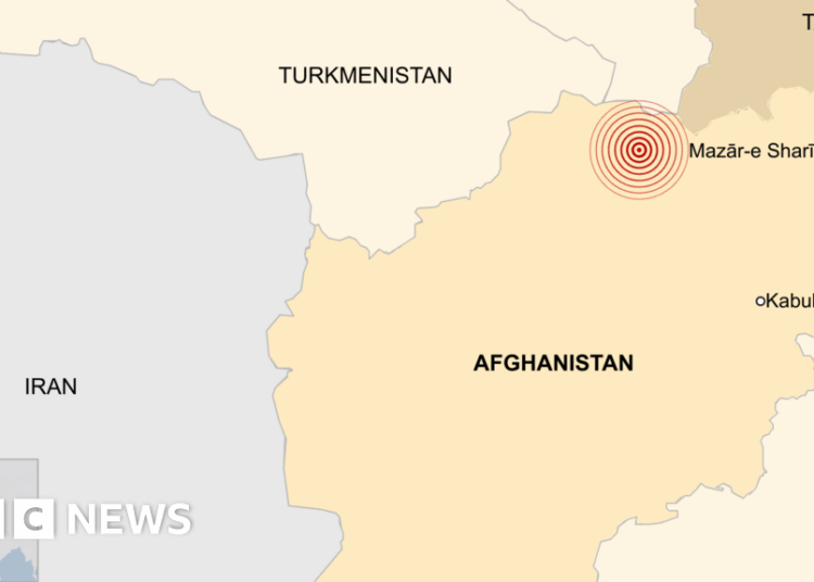 At the least 4 lifeless after magnitude-6.3 earthquake hits Afghanistan
