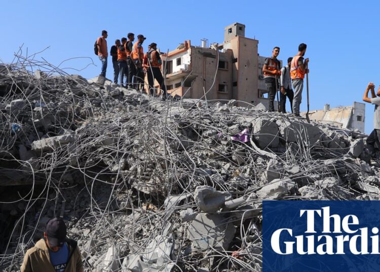 The grim activity of recovering hundreds of our bodies from the rubble of Gaza | Gaza