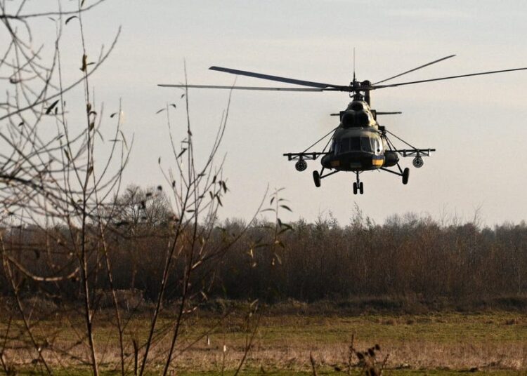 Ukraine Forces Declare First Deep Strike Drone Kill of Mi-8 Helicopter