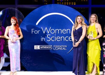 Look contained in the 2025 L’Oreal USA For Ladies in Science Awards dinner