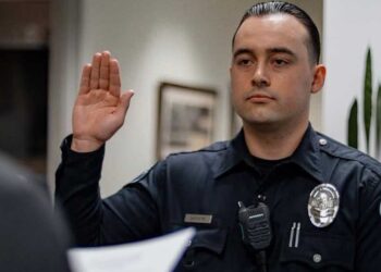 Alhambra police officer Alec Sanders killed throughout crash whereas pursuing suspect