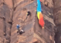 Coronary heart-racing video reveals BASE jumper rescue in Kane Creek canyon, Utah