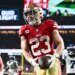 Christian McCaffrey leads 49ers previous former Panthers staff on Monday Evening Christian McCaffrey leads 49ers previous former Panthers staff on Monday Evening