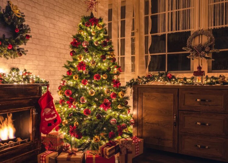 One of the best pretend Christmas bushes and wreaths that truly look actual