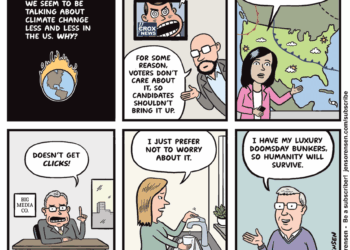 Cartoon: Local weather silence – Each day Kos