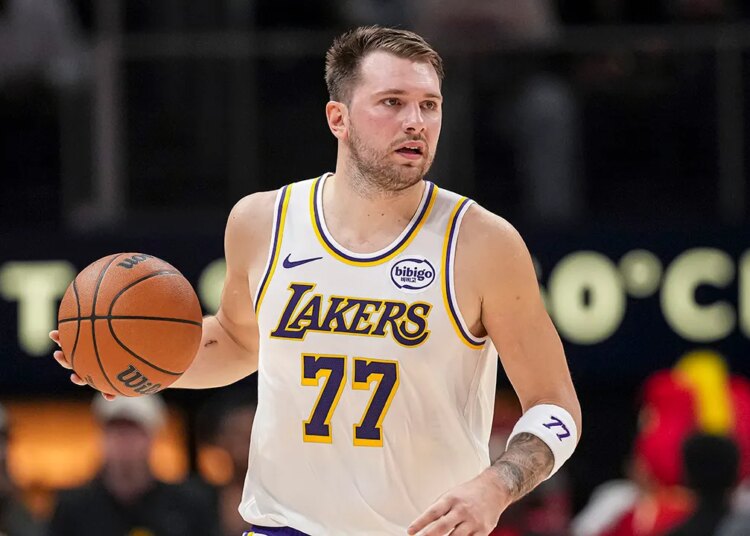 NBA information: Lakers’ Luka Doncic reacts to Nico Harrison being fired