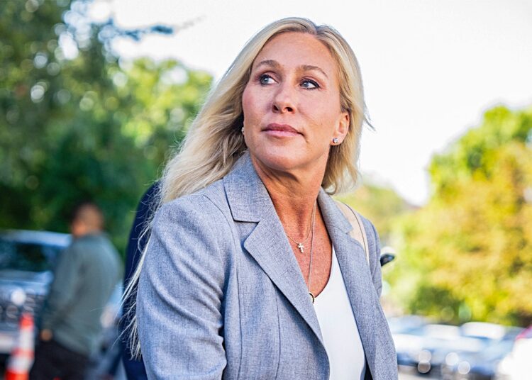 Marjorie Taylor Greene pronounces resignation after Trump fallout