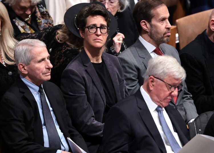 Rachel Maddow attending Dick Cheney’s funeral sparks social media frenzy