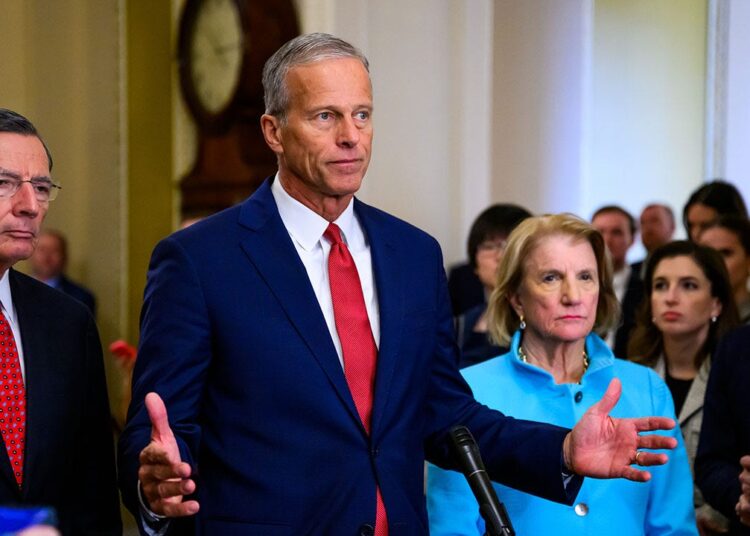 Senate Republicans make transfer to reopen authorities with new spending deal