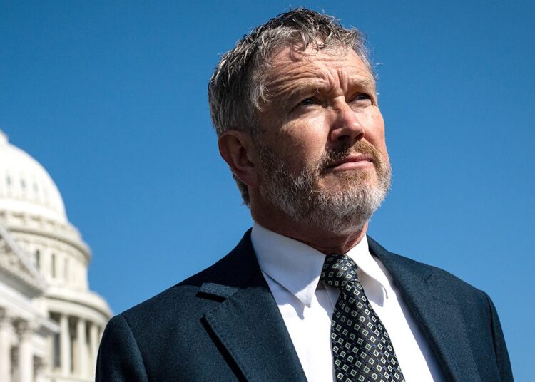 Republican Rep. Thomas Massie declares he just lately received remarried