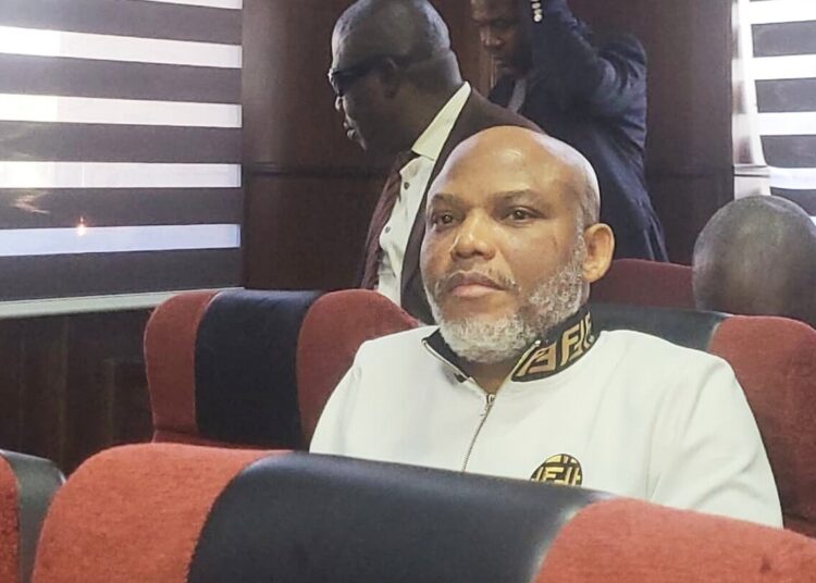Nigerian court docket sentences separatist chief Nnamdi Kanu to life in jail Nigerian court docket sentences separatist chief Nnamdi Kanu to life in jail