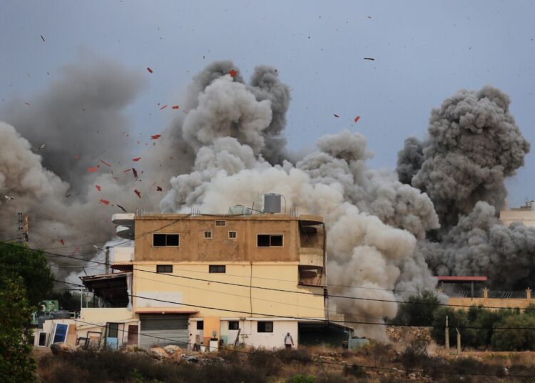 Israeli jets escalate airstrikes in southern Lebanon Israeli jets escalate airstrikes in southern Lebanon
