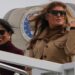 Melania Trump and Usha Vance go to North Carolina navy households