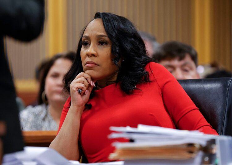 Trump Georgia election case dismissed by prosecutor changing Fani Willis