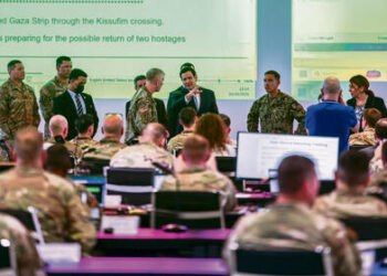 US plans 0 million base close to Gaza border to assist cease-fire, Israeli sources sa