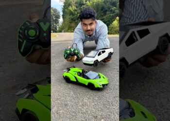 Tesla Automotive Vs Rc Ferrari Automotive Unboxing