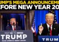 Donald Trump LIVE: Trump's Gorgeous Announcement | Trump Newest Information | Christmas | New Yr 2026