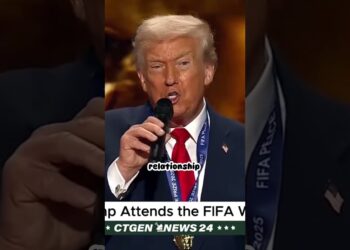 President Trump is awarded the FIFA Peace Prize #ctgennews24 #information #worldcup2026