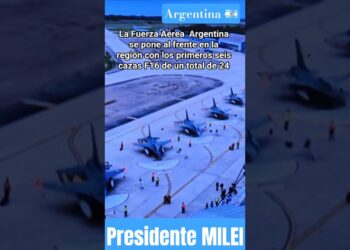 MILEI UN PASO AL FRENTE #cortos #shorts #argentina #milei #f16 #conversandoensilencio #maga #vllc