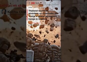 Thailand–Cambodia Conflict Escalates! 🔥 Airstrikes Start | Trump’s Peace Deal Collapses?