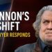 Why Did Steve Bannon TURN on Israel? His Lawyer Responds Why Did Steve Bannon TURN on Israel? His Lawyer Responds
