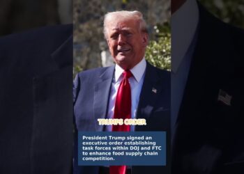 Trump Orders Process Forces to Fight Worth Fixing and International Management in US Meals Provide Chain